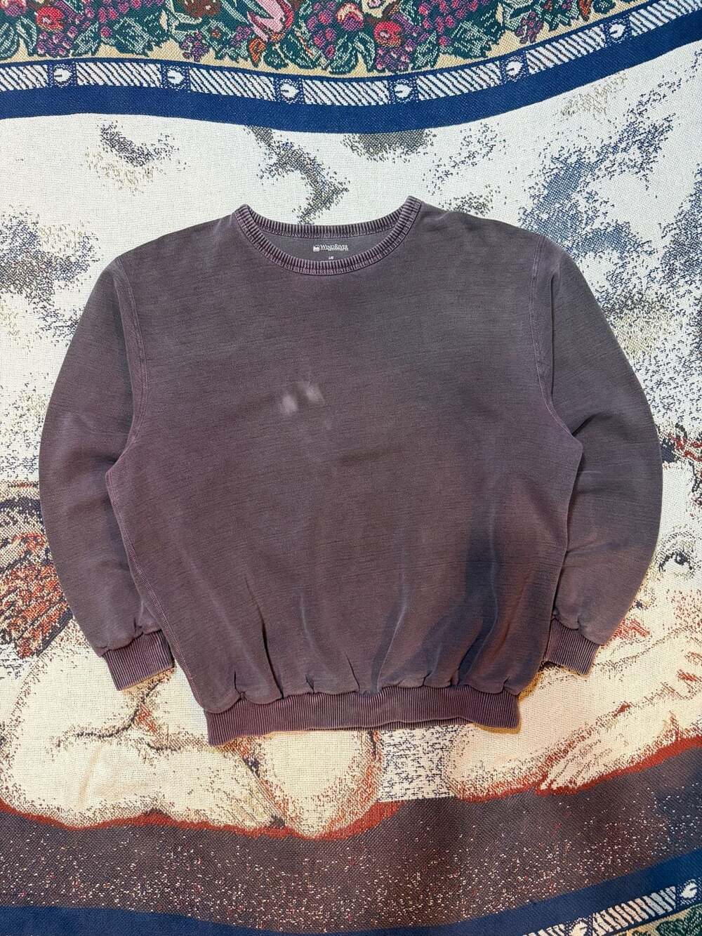 WindRiver Faded Purple Blank Crewneck Sweatshirt